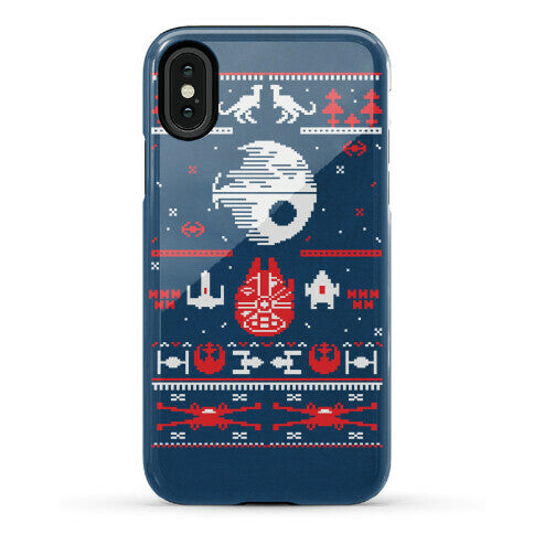 Scifi Christmas Sweater Phone Case
