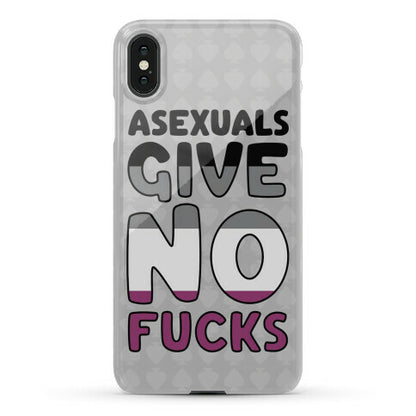 Asexuals Give No Fucks Phone Case