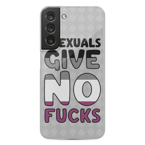 Asexuals Give No Fucks Phone Case