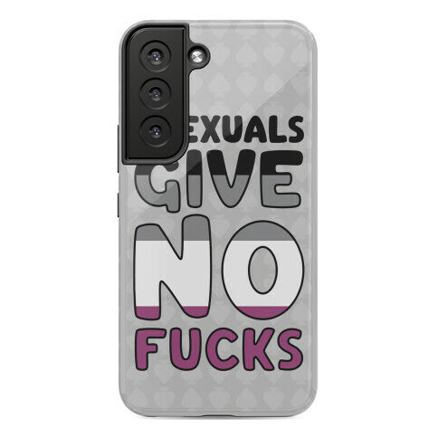 Asexuals Give No Fucks Phone Case