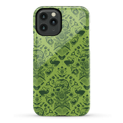 Legend Of Zelda Equip Pattern Phone Case