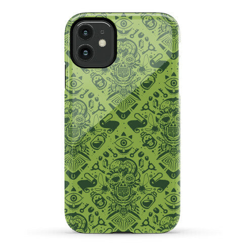 Legend Of Zelda Equip Pattern Phone Case