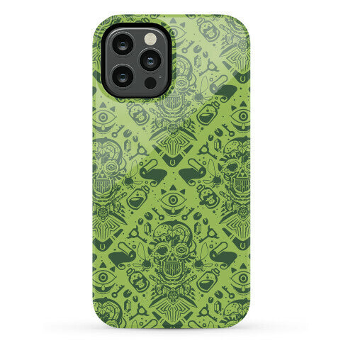 Legend Of Zelda Equip Pattern Phone Case