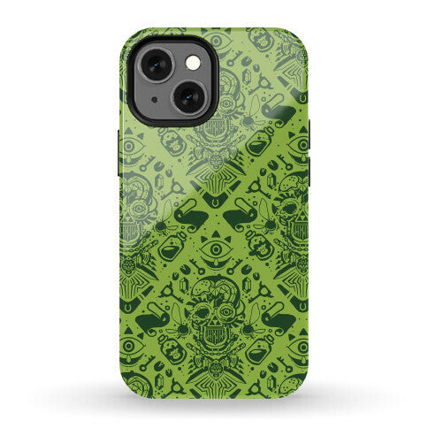 Legend Of Zelda Equip Pattern Phone Case