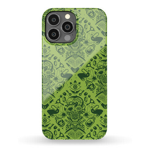 Legend Of Zelda Equip Pattern Phone Case