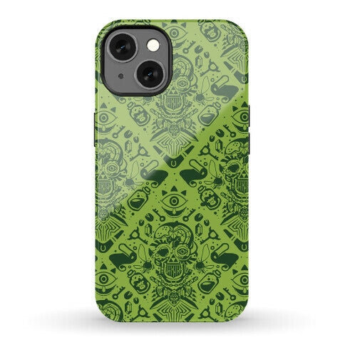 Legend Of Zelda Equip Pattern Phone Case