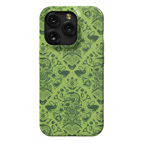 Legend Of Zelda Equip Pattern Phone Case