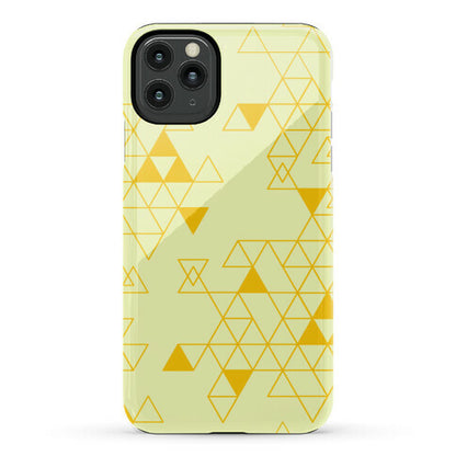 Geometric Triforce Pattern Phone Case