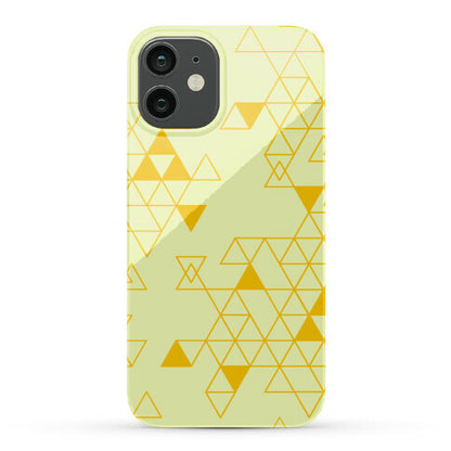 Geometric Triforce Pattern Phone Case