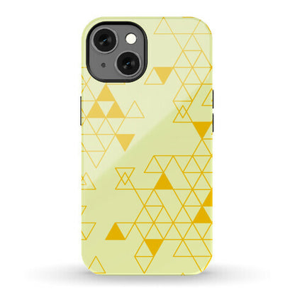 Geometric Triforce Pattern Phone Case