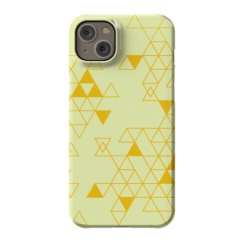 Geometric Triforce Pattern Phone Case