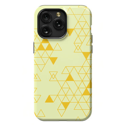 Geometric Triforce Pattern Phone Case