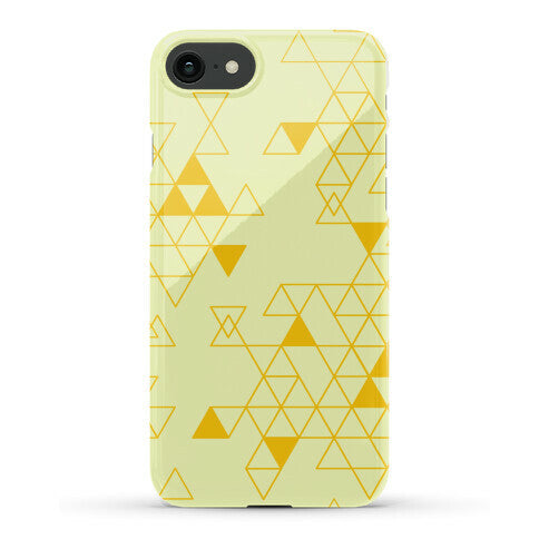 Geometric Triforce Pattern Phone Case