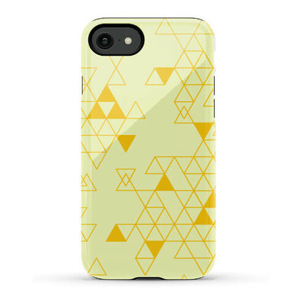 Geometric Triforce Pattern Phone Case