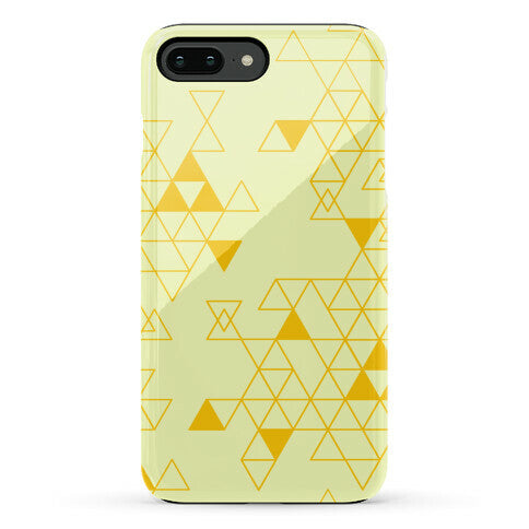 Geometric Triforce Pattern Phone Case