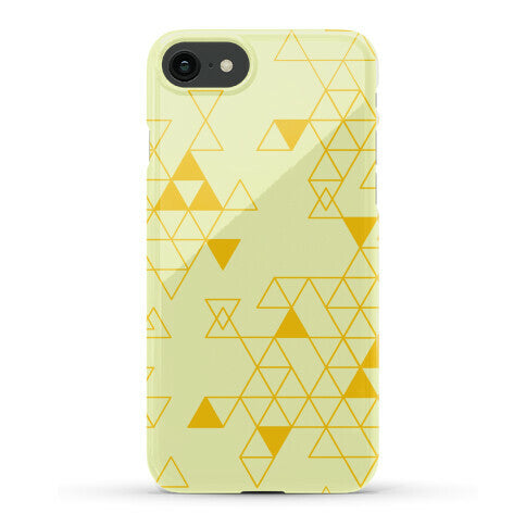 Geometric Triforce Pattern Phone Case