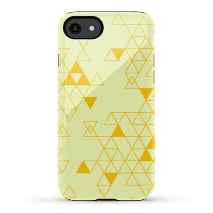 Geometric Triforce Pattern Phone Case