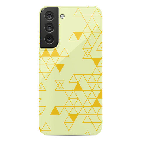 Geometric Triforce Pattern Phone Case