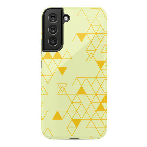 Geometric Triforce Pattern Phone Case