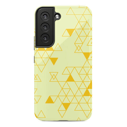 Geometric Triforce Pattern Phone Case