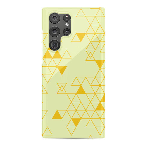Geometric Triforce Pattern Phone Case