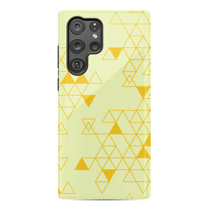 Geometric Triforce Pattern Phone Case