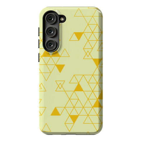 Geometric Triforce Pattern Phone Case