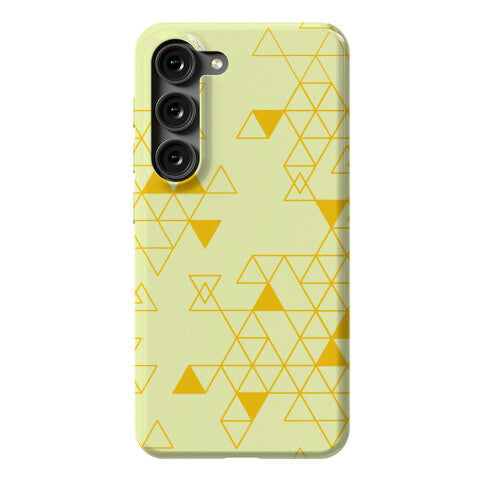 Geometric Triforce Pattern Phone Case