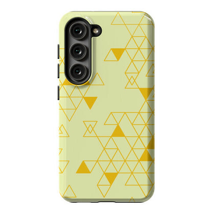 Geometric Triforce Pattern Phone Case