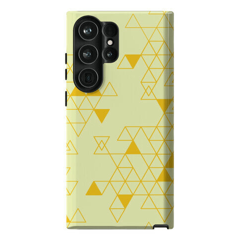 Geometric Triforce Pattern Phone Case