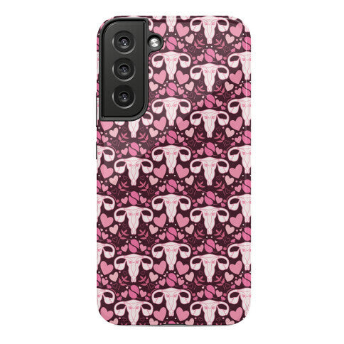 Uterus Pattern Phone Case