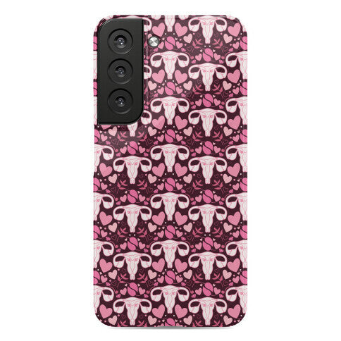 Uterus Pattern Phone Case