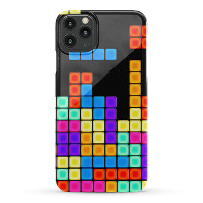 Tetris Pattern Phone Case