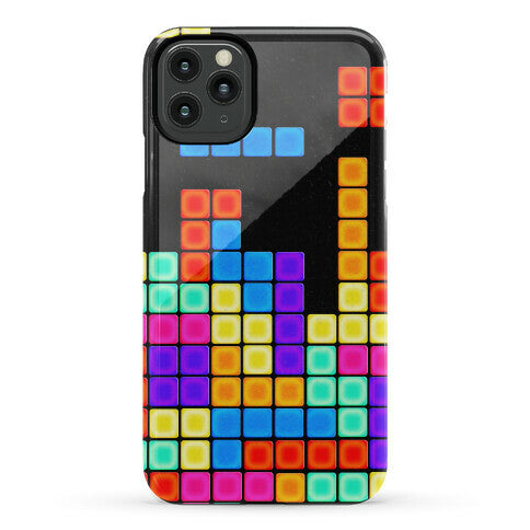 Tetris Pattern Phone Case