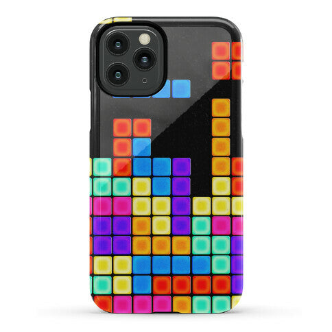 Tetris Pattern Phone Case