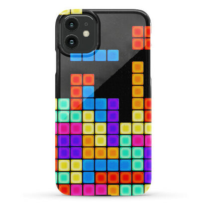 Tetris Pattern Phone Case