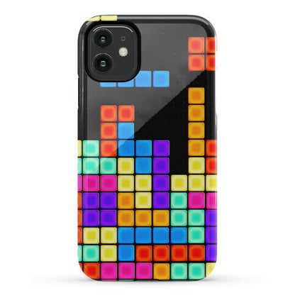 Tetris Pattern Phone Case