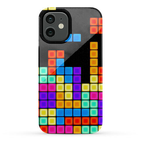 Tetris Pattern Phone Case