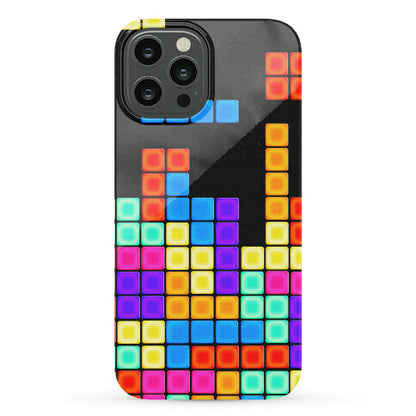 Tetris Pattern Phone Case