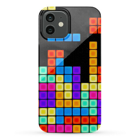 Tetris Pattern Phone Case