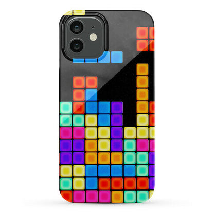 Tetris Pattern Phone Case