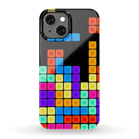 Tetris Pattern Phone Case