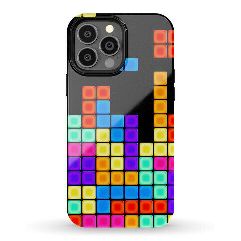 Tetris Pattern Phone Case