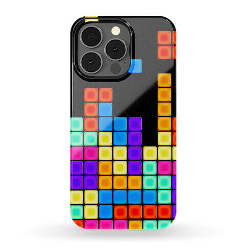 Tetris Pattern Phone Case