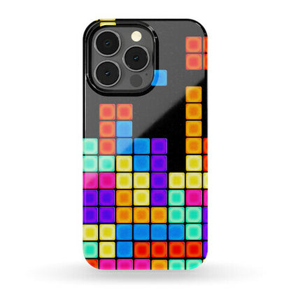 Tetris Pattern Phone Case
