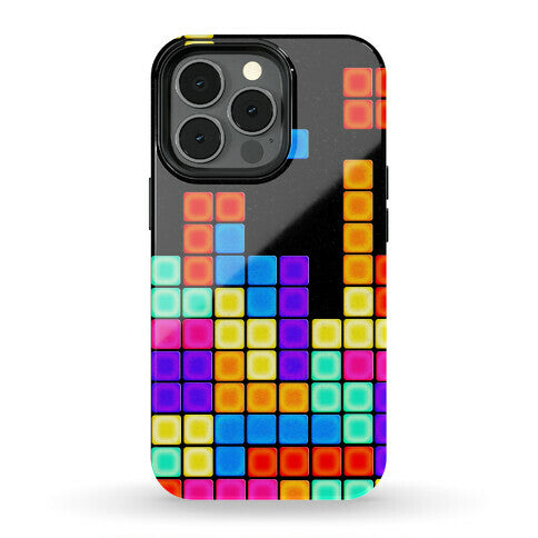 Tetris Pattern Phone Case