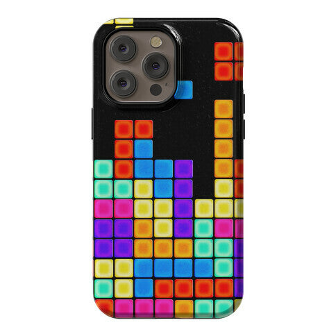 Tetris Pattern Phone Case