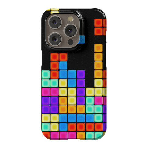 Tetris Pattern Phone Case