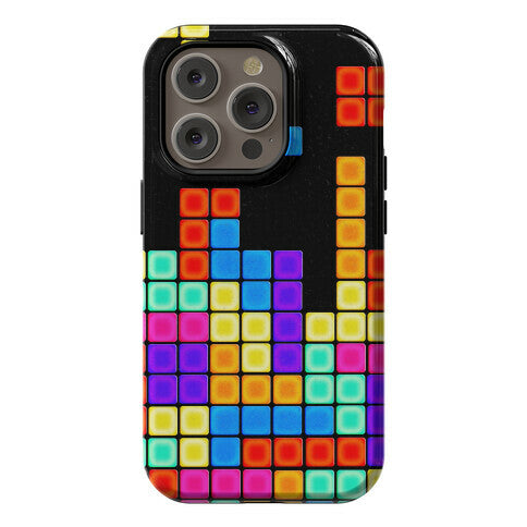 Tetris Pattern Phone Case