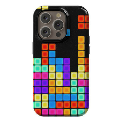 Tetris Pattern Phone Case